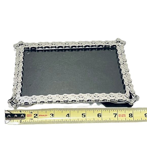 NEW Bicycle Motorcycle Chain PICTURE FRAME Holds 5x7 Photo Faux Bike Chain NWOT - Picture 5 of 7